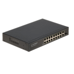 16+2+1 Port Uplink Giga POE Switch 16Fe + 2Ge + 1SFP