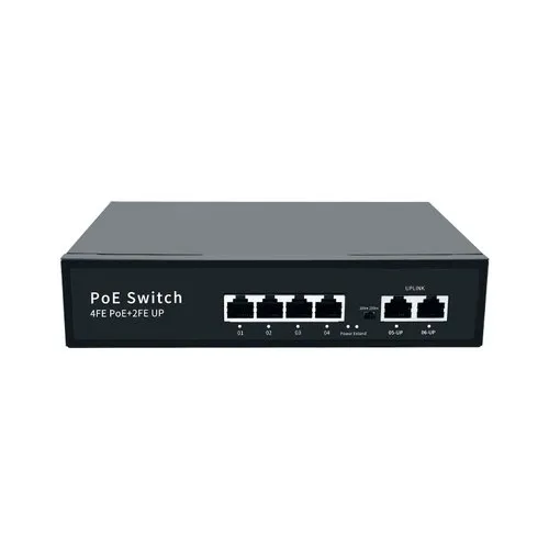 4+2 Port POE Switch 4Fe + 2Fe