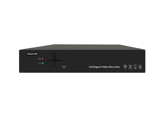 4K 64 Channel H.265+ NVR with 2LAN & 4SATA (App: SeeEasy)