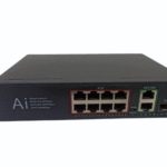 8+2 Port Full Giga POE Switch 8Ge + 2Ge