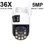 DIGIBYTE 3MP + 3MP Dual Lens 36X 5.5inch Optical Zoom Onvif LAN + Wifi + SD PTZ Camera (All NVR Supported)
