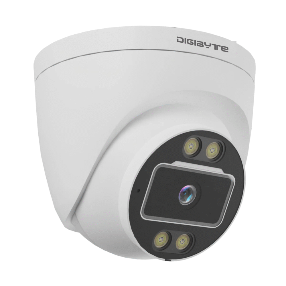 5MP IP PRO 3.6MM IP Colorvu Audio 4Array Semi Metal Dome Camera