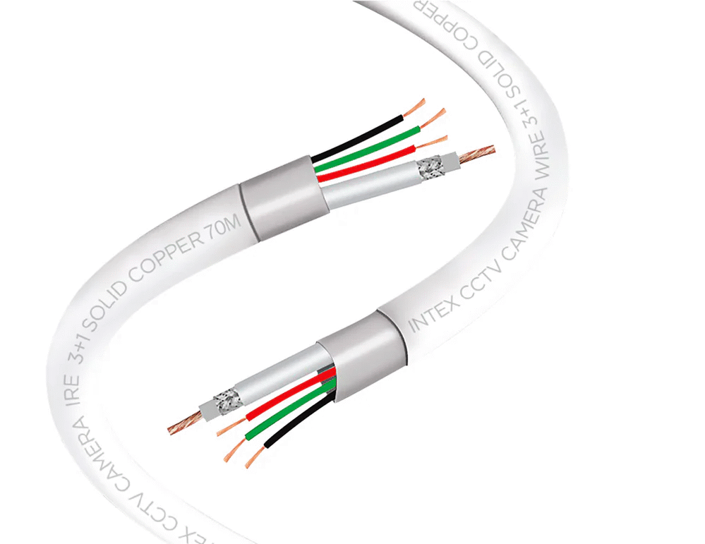 3+1 Coaxial Cable