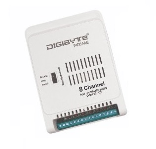 Digibyte Prime 8 Channel Metal Multi Port CCTV Power Supply